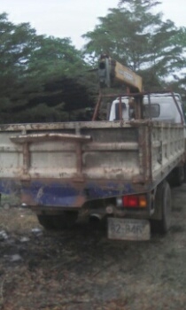 ขาย รถบรรทุก 6 ล้อกลาง ติดเครน Hino