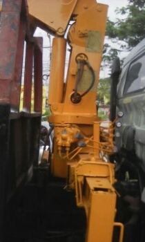 ขาย รถบรรทุก 6 ล้อกลาง ติดเครน Hino