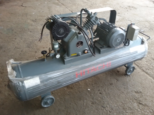 ขายปั๊มลม HITACHI ขนาด5แรง ทูสเตท ไฟ380v ของใหม่
