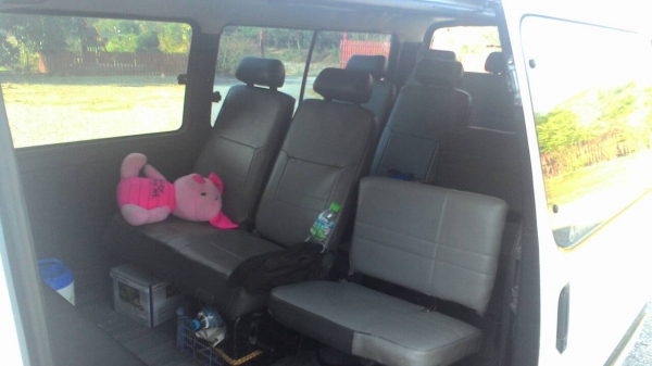 รถตู้โตโยต้า ตาเพชร เครื่อง1jz เกีบร์ออโต้ NGV 2ถัง