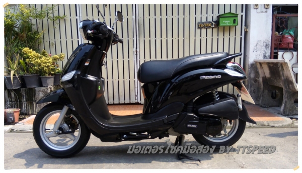 ขาย Filano สีดำ รถบ้านซื้อสดปี 55 เล่มครบวิ่งน้อย