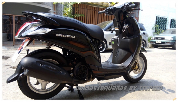 ขาย Filano สีดำ รถบ้านซื้อสดปี 55 เล่มครบวิ่งน้อย