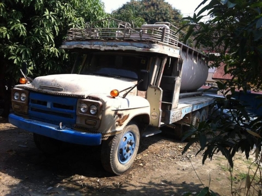 ขายสิบล้อหัวยาว เพลาเดียว พร้อมถังน้ำ