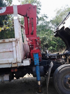 ขาย6ล้อHINO779 ติดเครนTADANO2.9ตันเพลาFยาว5.50เมตร