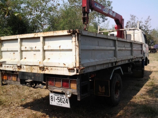 ขาย6ล้อHINO779 ติดเครนTADANO2.9ตันเพลาFยาว5.50เมตร