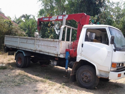 ขาย6ล้อHINO779 ติดเครนTADANO2.9ตันเพลาFยาว5.50เมตร