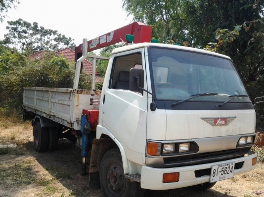 ขาย6ล้อHINO779 ติดเครนTADANO2.9ตันเพลาFยาว5.50เมตร