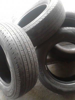215/65R16 BRIDGESTONE DURAVIS R611 เนื้อยางภายในสวย มัน เงาทุกเส้น ชุด 4 เส้น TEL.081-427-3941 215/65R16 BRIDGESTONE DURAVIS R611 เนื้อยางภายในสวย มัน เงาทุกเส้น ชุด 4 เส้น TEL.081-427-3941