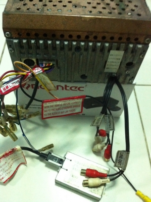 ECLIPSE E5503MT ซิ้งทองแดง MP3 CD ปรีเอ้า3ชุด AUX1 3.5mm. มือ2 ญี่ปุ่น หายาก