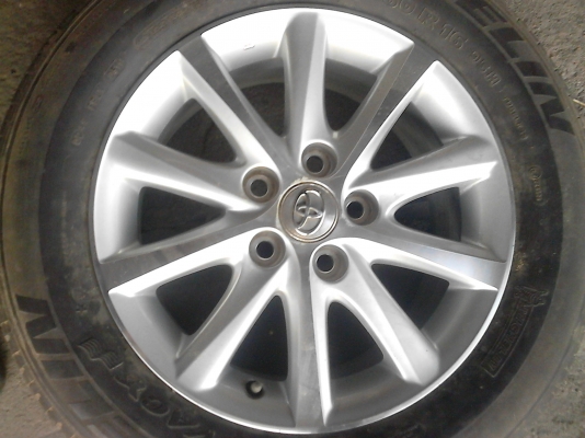 แม๊กขอบ 16  TOYOTA CAMMRY พร้อมยาง MICHELIN ชุด 4 ล้อ TEL.081-427-3941
