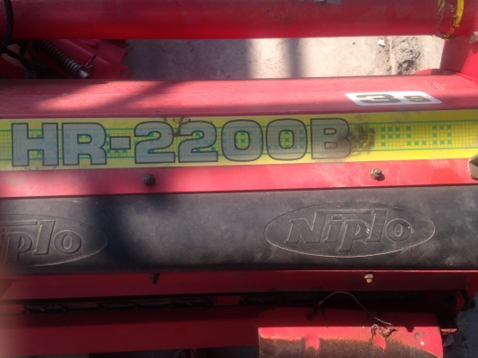 ผานโรตารี่ HR-2200B เก่านอกสภาพสวย ผานโรตารี่ HR-2200B เก่านอกสภาพสวย