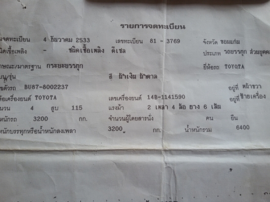 (ร้านรุ่งโรจน์ 082-1057078)ขาย 6 ล้อ TOYOTA ไดน่า 115)รุ่น BU87)ห้างแท้(ลูกค้าคุณชาญชัยจ.ขอนแก่น มารับรถไปใช้งานเรียบร้อยแล้ว) กระบะยาว4.30เมตร เฟืองท้ายใหญ่ ( 6 น๊อต)( เครื่อง14B)เครื่องแห้ง แน่นปึ๊ก ฟิตจัด แซสซีสวยจัดทั้งเส (ร้านรุ่งโรจน์ 082-1057078)ขาย 6 ล้อ TOYOTA ไดน่า 115)รุ่น BU87)ห้างแท้(ลูกค้าคุณชาญชัยจ.ขอนแก่น มารับรถไปใช้งานเรียบร้อยแล้ว) กระบะยาว4.30เมตร เฟืองท้ายใหญ่ ( 6 น๊อต)( เครื่อง14B)เครื่องแห้ง แน่นปึ๊ก ฟิตจัด แซสซีสวยจัดทั้งเส