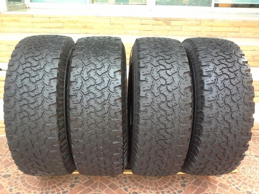 ขายล้อลาย rock 16x8 off -0 พร้อมยาง bf 265/70/16 ดอกเหลือๆลองดูครับ