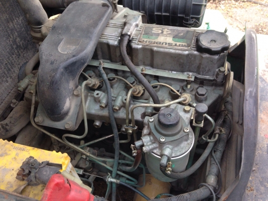 ขายรถ Fork lift ยี่ห้อ mitsubishi  FD25