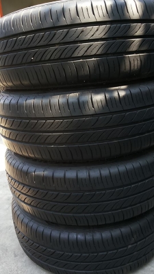 ล้อแม็กซ์ถอดป้ายแดง All New Vios / Yaris ยาง Dunlop Enasave ec300