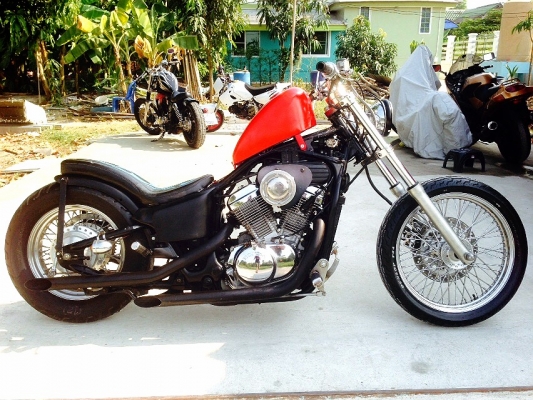 ขาย Honda Steed400cc.แต่งแนว รถพร้อมใช้เครื่องแน่น