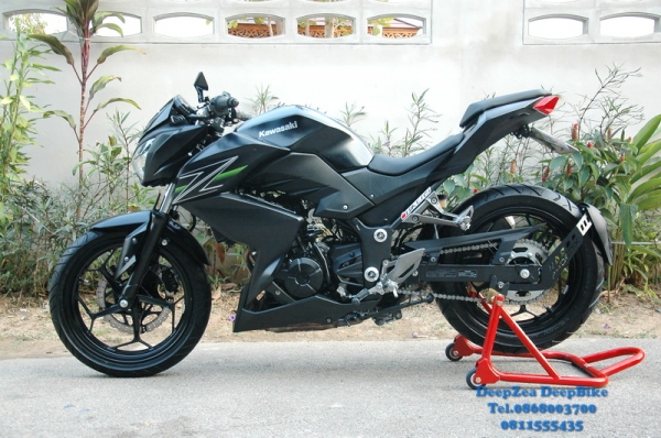 ขาย Kawasaki Z250 ปี 2013 Book Service เอกสารพร้อมโอน