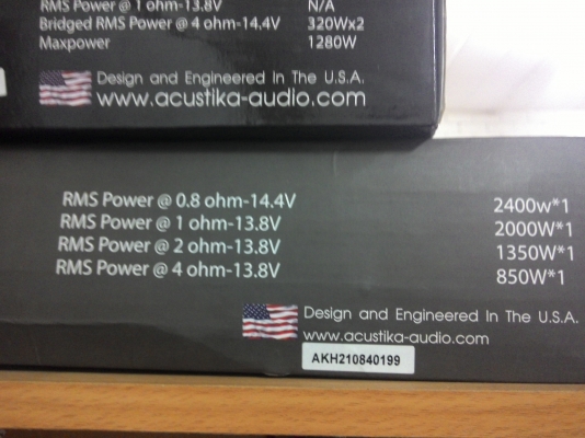 ขายคับ  Acustika 2000 w.1D