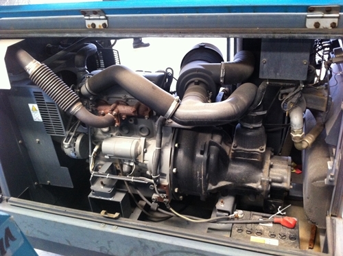 เครื่องปั๊มลม AIRMAN  PDS125S Tel.098-858-5524 สามภพครับ