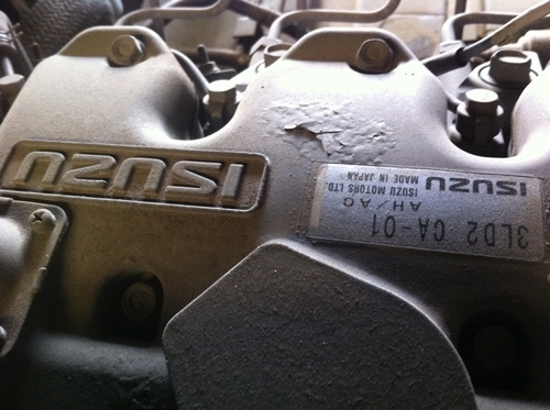 เครื่องปั๊มลม AIRMAN  PDS125S Tel.098-858-5524 สามภพครับ