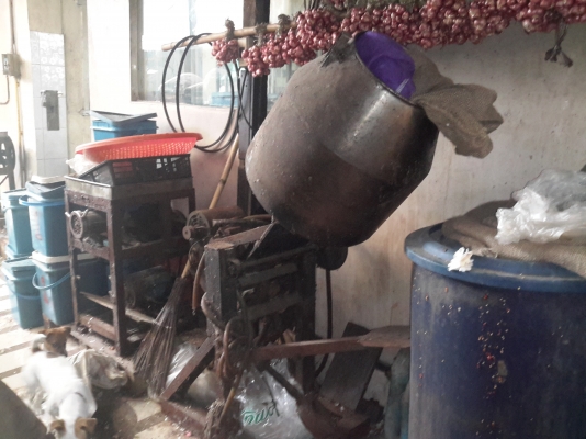 ขายเครื่องคั่วถั่วไฟฟ้า แกสมือสอง4000