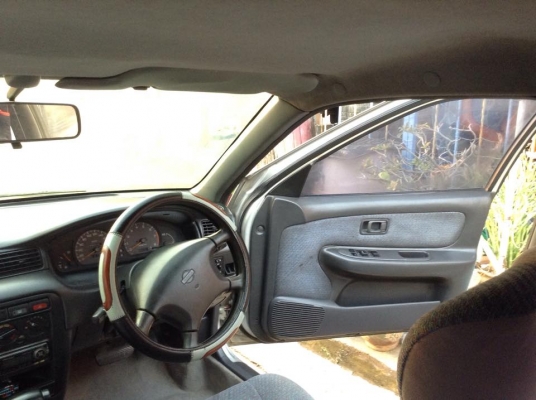 ขายครับ NISSAN SUNNY ปี 98 เครื่องหัวฉีด เกียรออโต้ แกส สีเดิมบางๆ ภายในสวย รถสะอาด เครื่องเกียรดี ช่วงล่างได้ เก็บหน่อยสวยเลยครับ ราคาแค่ 55000. กล์ฟครับบ 085-359-4089 ดูรถสายไหม วงศกรครับ 24 ชม