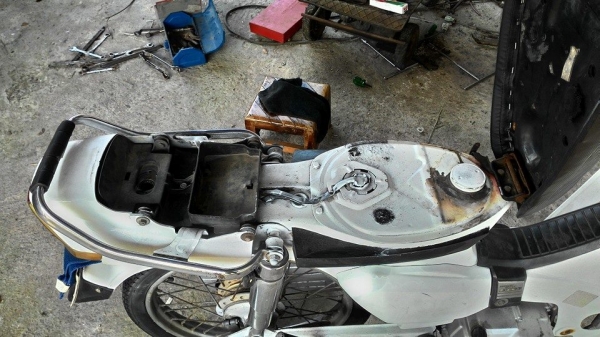 ขายดรีมคุรุ สีขาว ทะเบียนโอน ถูกมากๆ