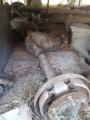 ขายคานหลัง jeep cj ไม่ได้ใช้แล้ว