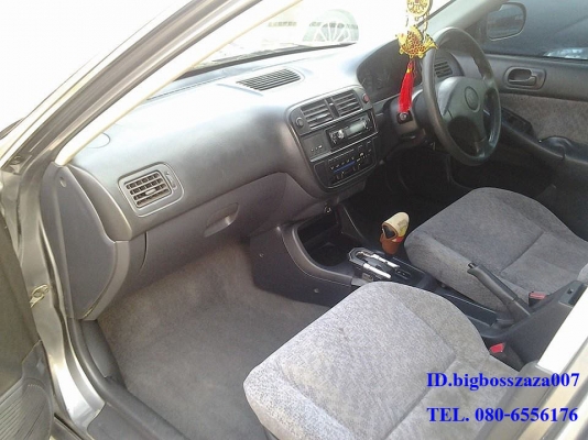 Honda civic ตาโต ตัวท๊อป ดิสเบรค 4 ล้อ รถเดิมๆไม่เคยติดแก๊ส แอร์หนาว มาก่อนได้ก่อนนะครับ Honda civic ตาโต ตัวท๊อป ดิสเบรค 4 ล้อ รถเดิมๆไม่เคยติดแก๊ส แอร์หนาว มาก่อนได้ก่อนนะครับ