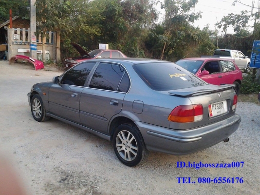 Honda civic ตาโต ตัวท๊อป ดิสเบรค 4 ล้อ รถเดิมๆไม่เคยติดแก๊ส แอร์หนาว มาก่อนได้ก่อนนะครับ Honda civic ตาโต ตัวท๊อป ดิสเบรค 4 ล้อ รถเดิมๆไม่เคยติดแก๊ส แอร์หนาว มาก่อนได้ก่อนนะครับ