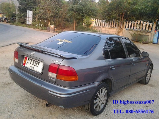 Honda civic ตาโต ตัวท๊อป ดิสเบรค 4 ล้อ รถเดิมๆไม่เคยติดแก๊ส แอร์หนาว มาก่อนได้ก่อนนะครับ Honda civic ตาโต ตัวท๊อป ดิสเบรค 4 ล้อ รถเดิมๆไม่เคยติดแก๊ส แอร์หนาว มาก่อนได้ก่อนนะครับ