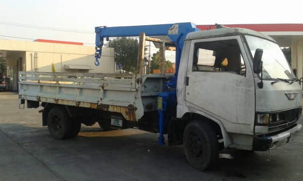 HINO FB113 117 แรง เทรน TADANO 2.5 T 3 ชัก ท้อง V สภาพพพร้อมใช้