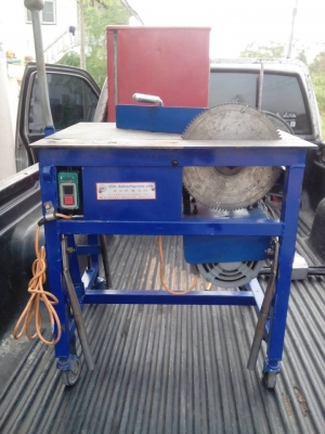 ขายเเท่นตัดอลูมิเนียมสันติ 10 นิ้ว พร้อมใบมือสอง พร้อมใช้ มอเตอร์ มิตรซูบิชิ1HP