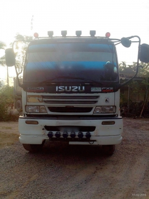 รถอีซูซุ 10 ล้อดั้ม FXZ 270 แรงม้า. ปี 45  สนใจติดต่อ 081 - 6079515