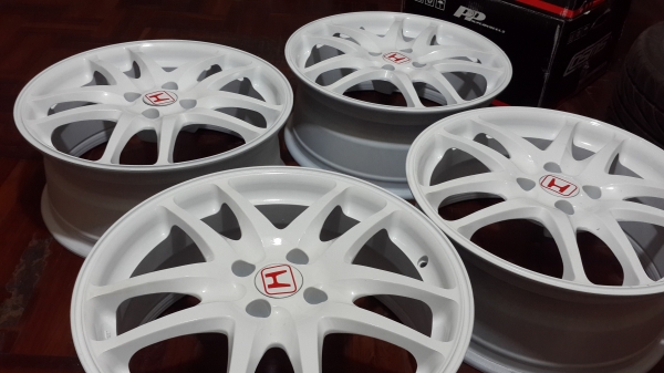 DC5 ขอบ 17 4รู100 สภาพดีมาก แม็กเปล่าไม่มียาง