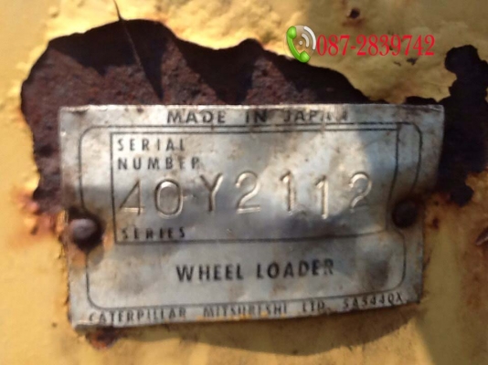 ขายรถตักล้อยาง CAT 910