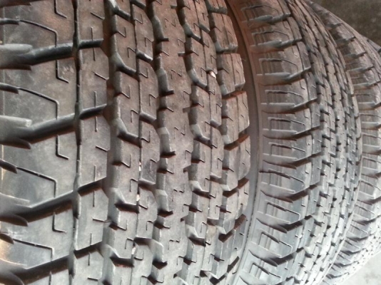 ยาง 255 65 17 พร้อมล้อแม็กซ์ออนิว MU-X ปี13 ปลายปี