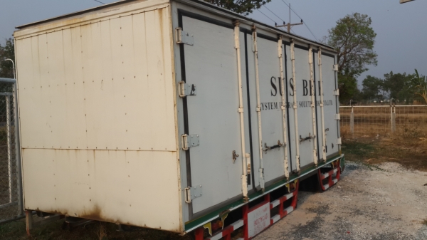 ตู้แห้ง 10 บาน ยาว 5 เมตร  สภาพดี