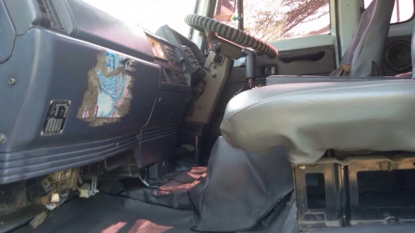 ขายรถบรรทุกสิบล้อดัมพ์ ISUZU FXZ23NFY เครื่อง 240 แรง เบรคจิฟฟี่ กระบะดัมพ์สามมิตร ทะเบียนพร้อม