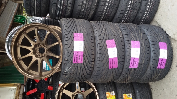 ขายล้อ ce28ขอบ18 หรือ TE37ขอบ18พร้อมยางชุดละ24500