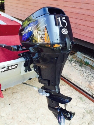 ขายเครื่องเรือ Tohatsu 15hp 4stroke ขายเครื่องเรือ Tohatsu 15hp 4stroke