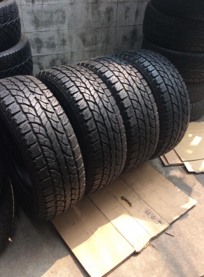 ยาง YOKOHAMA GEOLANDAR AT 265-70-16 ปี12 ดอกเต็มๆ ถูกๆครับ