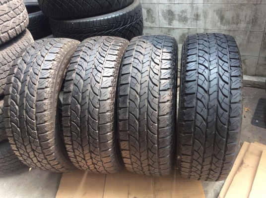 ยาง YOKOHAMA GEOLANDAR AT 265-70-16 ปี12 ดอกเต็มๆ ถูกๆครับ