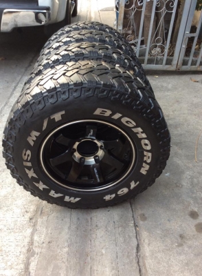 ยาง MAXXIS BIGHORN MT 245-75-16 สวยๆครับ