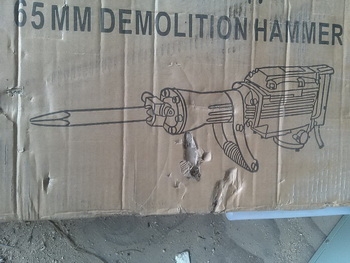 ขาย - เครื่องแย็กปูน ไฟฟ้า hammer ขนาด 22 กก มี 2 ดอก แบบปลายแหลม กับ แบน