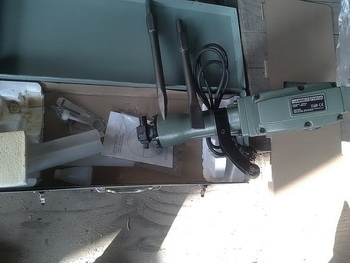 ขาย - เครื่องแย็กปูน ไฟฟ้า hammer ขนาด 22 กก มี 2 ดอก แบบปลายแหลม กับ แบน