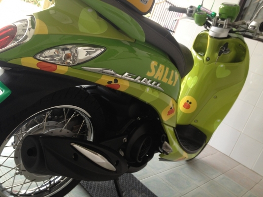 Fino Fi ลายCookie Run Limited วิ่ง1000 รถจดทะเบียน ก.พ.58 (ของแถม 1 รายการ)