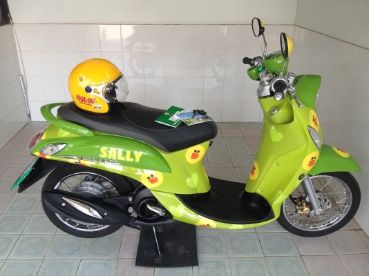 Fino Fi ลายCookie Run Limited วิ่ง1000 รถจดทะเบียน ก.พ.58 (ของแถม 1 รายการ)