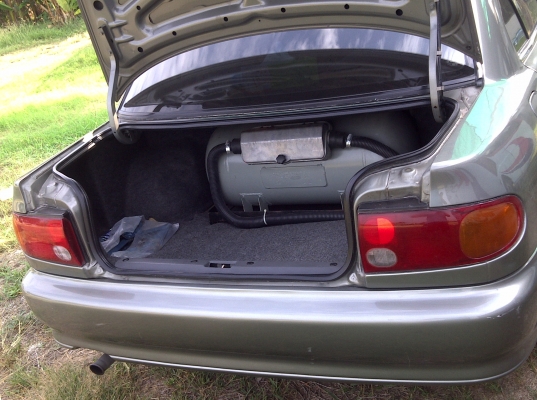 E-car ติดแก๊ซ เครื่อง 1500  หัวฉีด