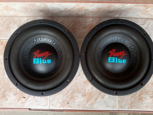 ขายดอกซับ10นิ้วเพาเวอร์บลูวอย์คู่โคลงหล่อ